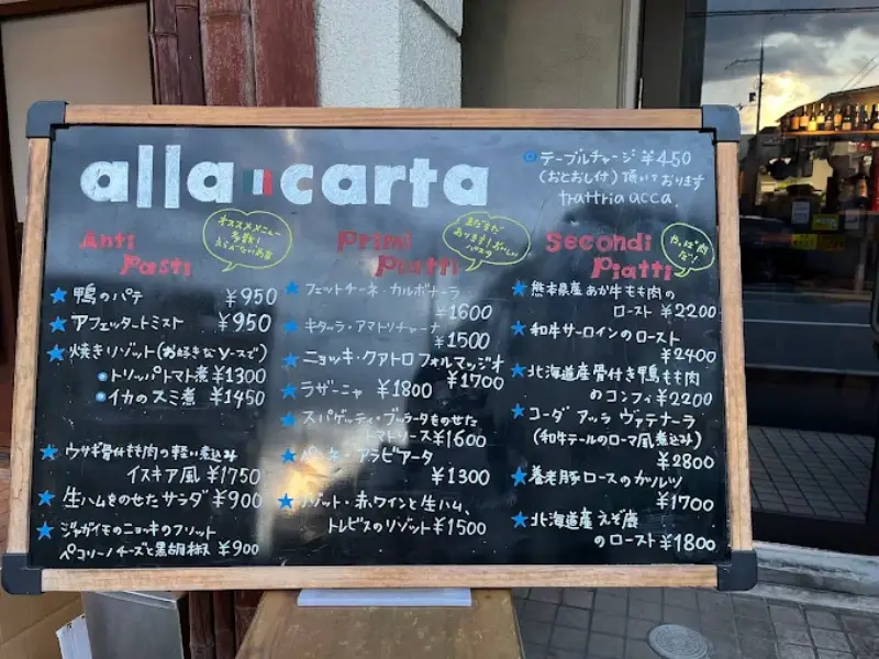 トラットリア アッカで味わう西院の本格イタリアンを徹底紹介