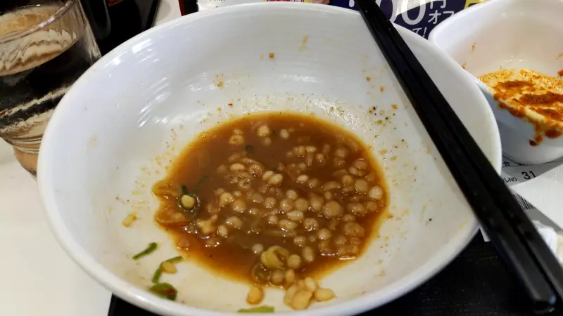 吉野家(西院店)「牛玉すたみなまぜそば」食べて来たぜ！