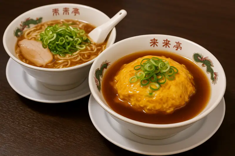 来来亭 天津飯の味を徹底レビュー！甘酢あんと卵の絶妙なハーモニー