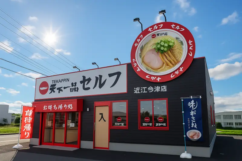 天下一品近江今津店セルフの全貌！食べ放題の仕組みと魅力を徹底解説