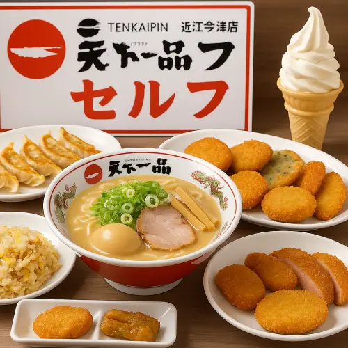 天下一品近江今津店セルフの全貌!食べ放題の仕組みと魅力を徹底解説