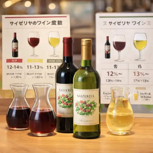 サイゼリヤワインの度数は高い？初心者でも楽しめる選び方と注意点