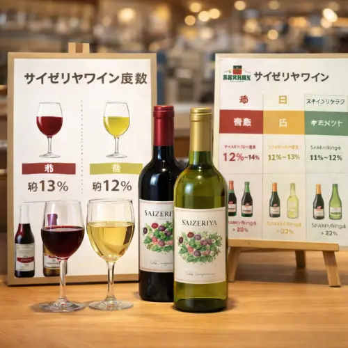 サイゼリヤワインの度数は高い?初心者でも楽しめる選び方と注意点