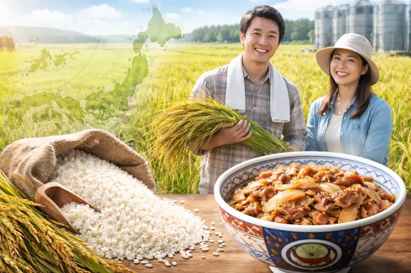 吉野家 米産地はどこ？独自ブレンド米と公式情報を徹底解説