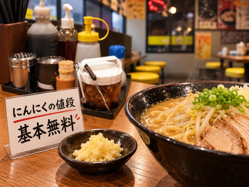 【来来亭】にんにくは追加できる？頼み方と値段を5つのポイントで解説