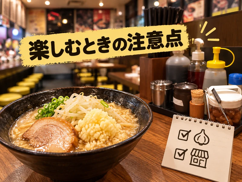 【来来亭】にんにくは追加できる？頼み方と値段を5つのポイントで解説