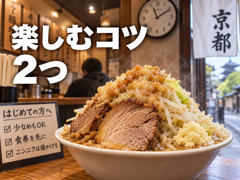 二郎系ラーメン京都のおすすめ8店！エリア別の特徴を解説