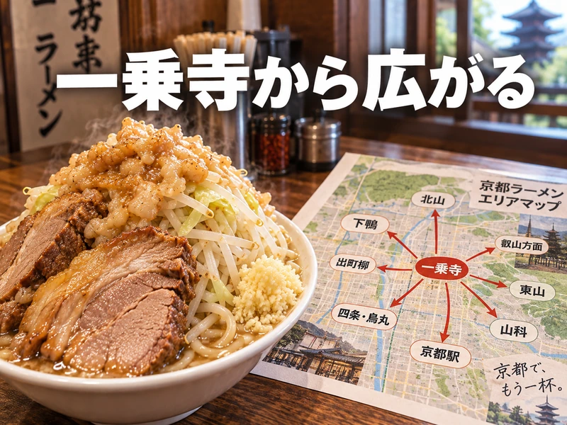 二郎系ラーメン京都のおすすめ8店！エリア別の特徴を解説