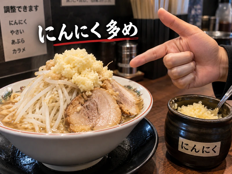 【天下一品】にんにくの増量方法とトッピング5種を解説！