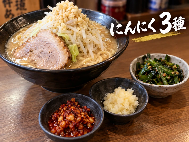 【天下一品】にんにくの増量方法とトッピング5種を解説！